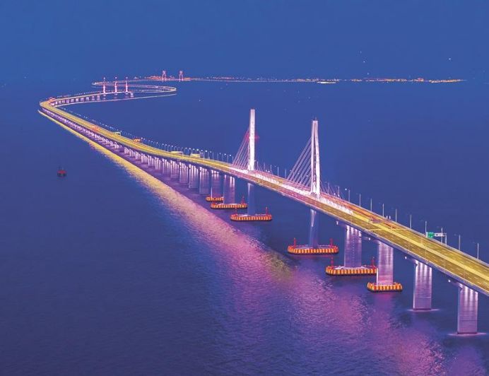 LOL押注正规APP:世界上最长的中国跨海大桥
