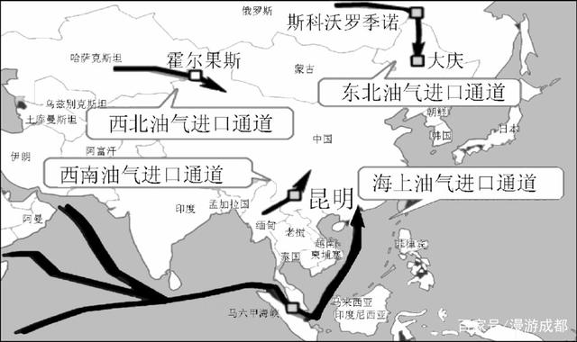 中国四大能源通道_山东能源民生通道_能源进口战略通道